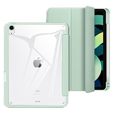 Funda de Cuero Cartera con Soporte Carcasa H02 para Apple iPad Air 5 10.9 (2022) Menta Verde