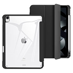 Funda de Cuero Cartera con Soporte Carcasa H02 para Apple iPad Air 5 10.9 (2022) Negro