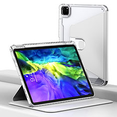 Funda de Cuero Cartera con Soporte Carcasa H02 para Apple iPad Pro 11 (2022) Blanco