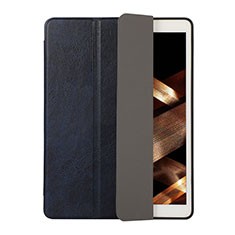 Funda de Cuero Cartera con Soporte Carcasa H02 para Apple New iPad 9.7 (2018) Azul