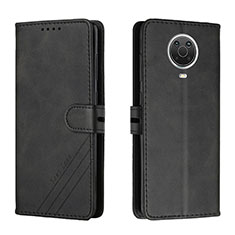 Funda de Cuero Cartera con Soporte Carcasa H02X para Nokia G10 Negro