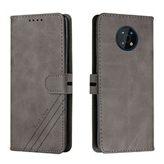 Funda de Cuero Cartera con Soporte Carcasa H02X para Nokia G50 5G Gris