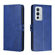 Funda de Cuero Cartera con Soporte Carcasa H02X para OnePlus 9RT 5G Azul