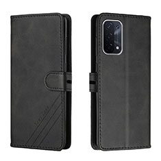 Funda de Cuero Cartera con Soporte Carcasa H02X para OnePlus Nord N200 5G Negro