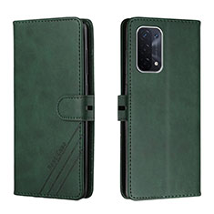 Funda de Cuero Cartera con Soporte Carcasa H02X para OnePlus Nord N200 5G Verde