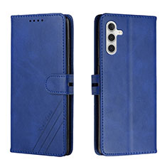 Funda de Cuero Cartera con Soporte Carcasa H02X para Samsung Galaxy A13 5G Azul