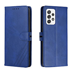 Funda de Cuero Cartera con Soporte Carcasa H02X para Samsung Galaxy A53 5G Azul