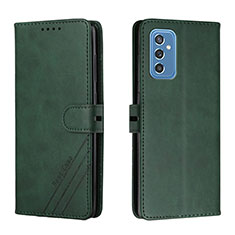 Funda de Cuero Cartera con Soporte Carcasa H02X para Samsung Galaxy M52 5G Verde