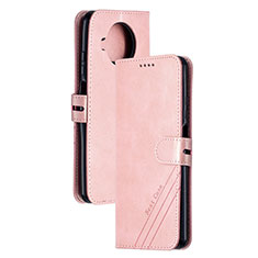 Funda de Cuero Cartera con Soporte Carcasa H02X para Xiaomi Mi 10T Lite 5G Oro Rosa