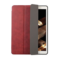 Funda de Cuero Cartera con Soporte Carcasa H03 para Apple iPad 10.2 (2019) Rojo