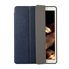 Funda de Cuero Cartera con Soporte Carcasa H03 para Apple iPad Mini 5 (2019) Azul