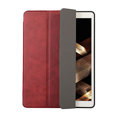 Funda de Cuero Cartera con Soporte Carcasa H03 para Apple iPad Mini 6 Rojo