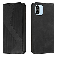 Funda de Cuero Cartera con Soporte Carcasa H03X para Xiaomi Redmi A2 Negro