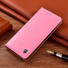 Funda de Cuero Cartera con Soporte Carcasa H04P para Motorola Moto G Play Gen 2 Rosa