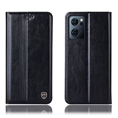 Funda de Cuero Cartera con Soporte Carcasa H05P para OnePlus Nord CE 2 5G Negro