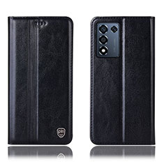 Funda de Cuero Cartera con Soporte Carcasa H05P para Realme 9 SE 5G Negro