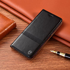 Funda de Cuero Cartera con Soporte Carcasa H05P para Xiaomi Redmi Note 11 5G Negro