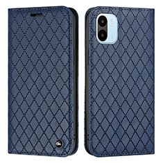 Funda de Cuero Cartera con Soporte Carcasa H05X para Xiaomi Poco C50 Azul