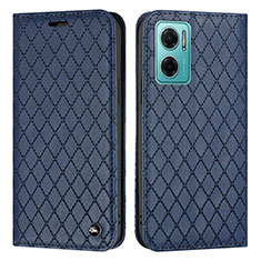 Funda de Cuero Cartera con Soporte Carcasa H05X para Xiaomi Redmi 10 5G Azul