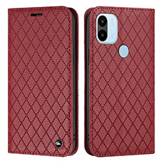 Funda de Cuero Cartera con Soporte Carcasa H05X para Xiaomi Redmi A1 Plus Rojo