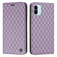 Funda de Cuero Cartera con Soporte Carcasa H05X para Xiaomi Redmi A2 Morado