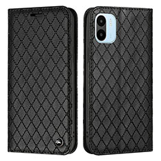 Funda de Cuero Cartera con Soporte Carcasa H05X para Xiaomi Redmi A2 Negro