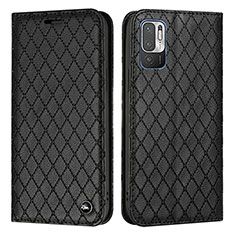 Funda de Cuero Cartera con Soporte Carcasa H05X para Xiaomi Redmi Note 11 SE 5G Negro