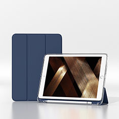 Funda de Cuero Cartera con Soporte Carcasa H06 para Apple iPad 10.2 (2021) Azul