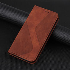 Funda de Cuero Cartera con Soporte Carcasa H07X para Google Pixel 6 5G Marron