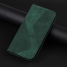 Funda de Cuero Cartera con Soporte Carcasa H07X para Google Pixel 7 Pro 5G Verde