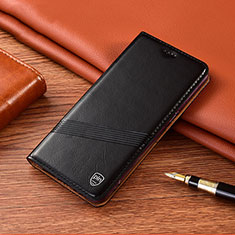 Funda de Cuero Cartera con Soporte Carcasa H09P para Xiaomi Redmi Note 11 5G Negro