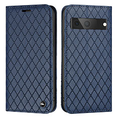 Funda de Cuero Cartera con Soporte Carcasa H09X para Google Pixel 7 5G Azul