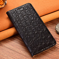 Funda de Cuero Cartera con Soporte Carcasa H16P para Asus ZenFone 8 Mini Negro