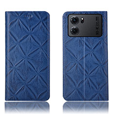 Funda de Cuero Cartera con Soporte Carcasa H19P para Oppo K10 5G Azul