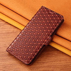 Funda de Cuero Cartera con Soporte Carcasa H21 para Apple iPhone 13 Marron Claro