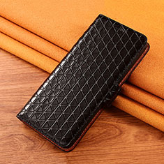 Funda de Cuero Cartera con Soporte Carcasa H21 para Apple iPhone 13 Negro