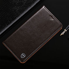 Funda de Cuero Cartera con Soporte Carcasa H21P para Huawei Mate 60 Pro+ Plus Marron