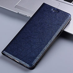 Funda de Cuero Cartera con Soporte Carcasa H22P para Apple iPhone 6S Plus Azul