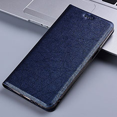 Funda de Cuero Cartera con Soporte Carcasa H22P para Xiaomi Redmi Note 10 5G Azul