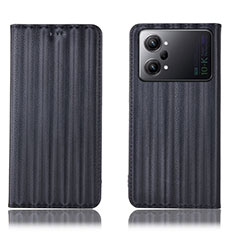 Funda de Cuero Cartera con Soporte Carcasa H23P para Oppo K10 Pro 5G Negro