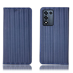 Funda de Cuero Cartera con Soporte Carcasa H23P para Oppo K9S 5G Marron