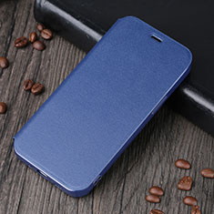 Funda de Cuero Cartera con Soporte Carcasa H25 para Apple iPhone 13 Pro Azul