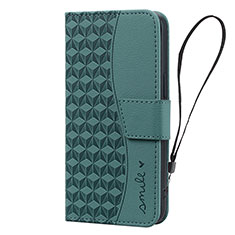 Funda de Cuero Cartera con Soporte Carcasa HF2 para Google Pixel 6 5G Verde