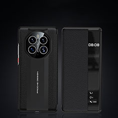 Funda de Cuero Cartera con Soporte Carcasa JB3 para Huawei Mate 50 Pro Negro