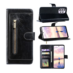 Funda de Cuero Cartera con Soporte Carcasa JDK1 para Samsung Galaxy A52 4G Negro