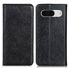 Funda de Cuero Cartera con Soporte Carcasa K01Z para Google Pixel 8 5G Negro