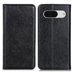 Funda de Cuero Cartera con Soporte Carcasa K01Z para Google Pixel 8a 5G Negro