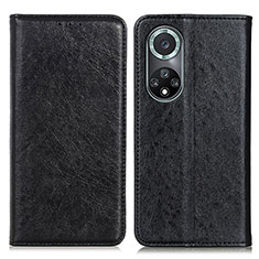 Funda de Cuero Cartera con Soporte Carcasa K01Z para Huawei Honor 50 Pro 5G Negro