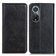 Funda de Cuero Cartera con Soporte Carcasa K01Z para Huawei Nova 9 Pro Negro