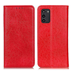 Funda de Cuero Cartera con Soporte Carcasa K01Z para Nokia G100 Rojo